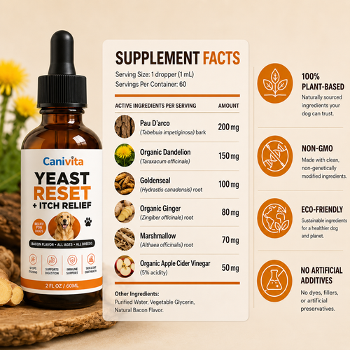 Canivita Yeast Reset + Itch Relief Drops